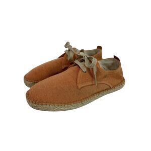 Size 43 Toni Pons Mens Canvas Shoes Espadrilles Rust Color US Size 10